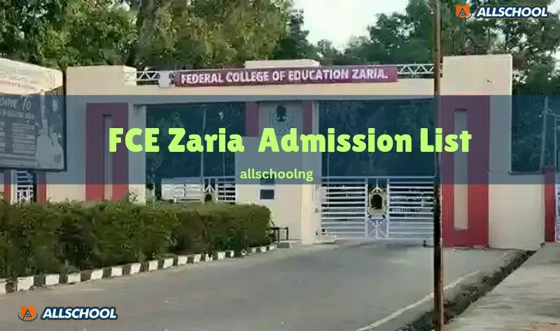 FUE Zaria Releases First Supplementary Admission List 2025/2026
