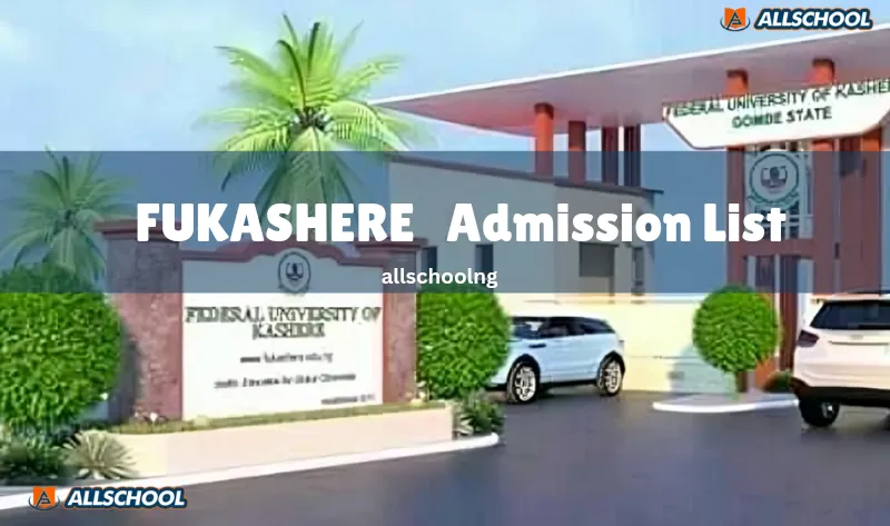 FUKASHERE Supplementary Admission List 2025/2026 Released