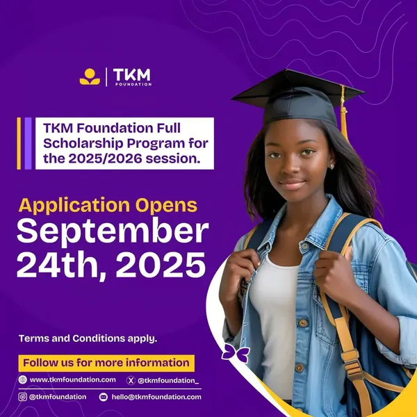 TKM Foundation Scholarship 2025: Empowering Girls in Nigeria