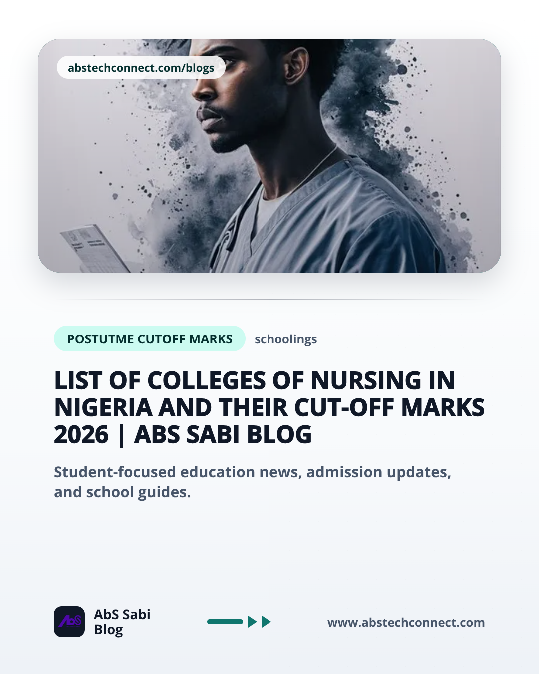 List of Colleges of Nursing in Nigeria and Their Cut-Off Marks 2026