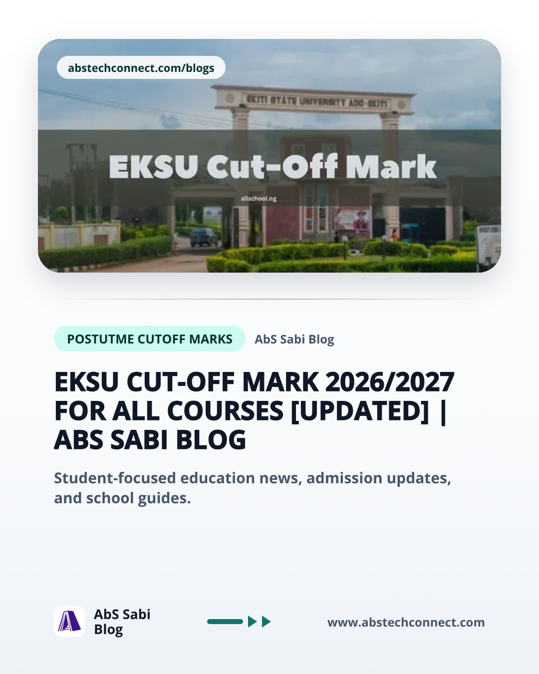 Courcess BUK Cut-off Marks 2026/2027: Updated for All Courses | Blog | AbSApp