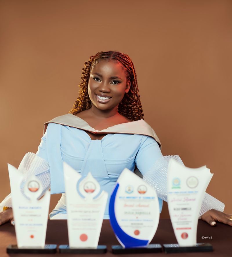 20 Years Old Lady Earn Biomedical Engineering Degree, Win Full Medical School Scholarship