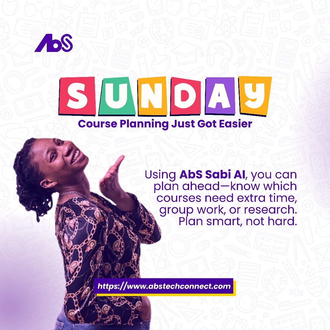 Plan Smarter, Not Harder: How AbS Sabi AI Is Transforming Course Planning for Students
