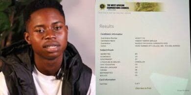 Peller's WAEC Result Sparks Controversy After University Admission Announcement"