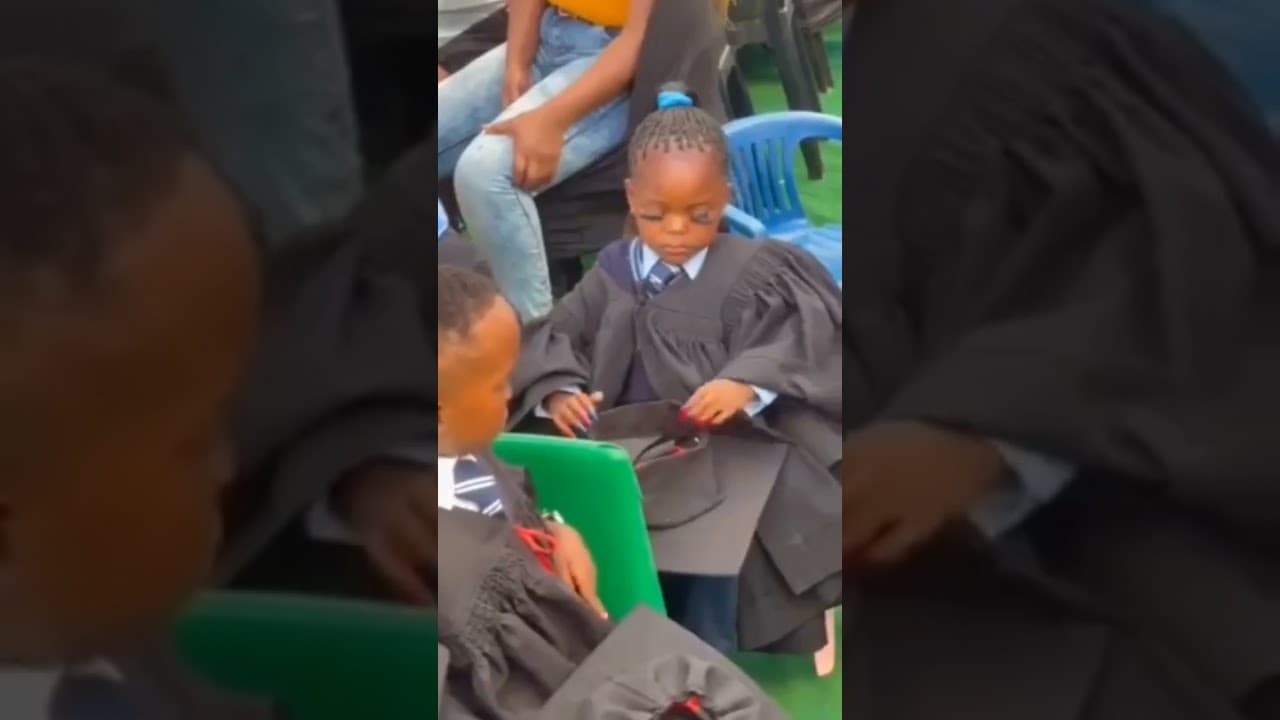 The Graduation Drama: A Little Girl's Glamorous Look Sparks Debate on Parenting and Beauty Standards