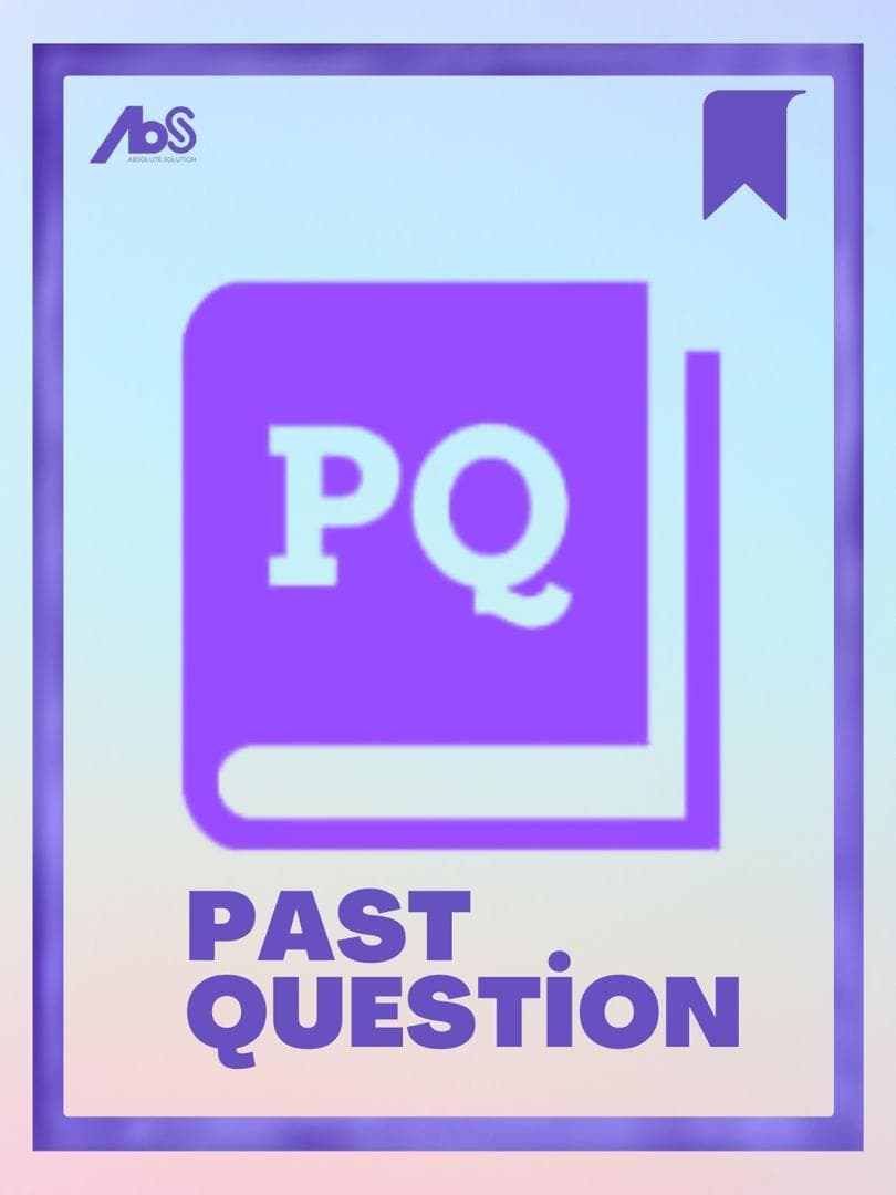 ELECTRONIC II EEC 234 ND 2 FIRST SEMESTER PAST QUESTION 2024/2025 | AbS