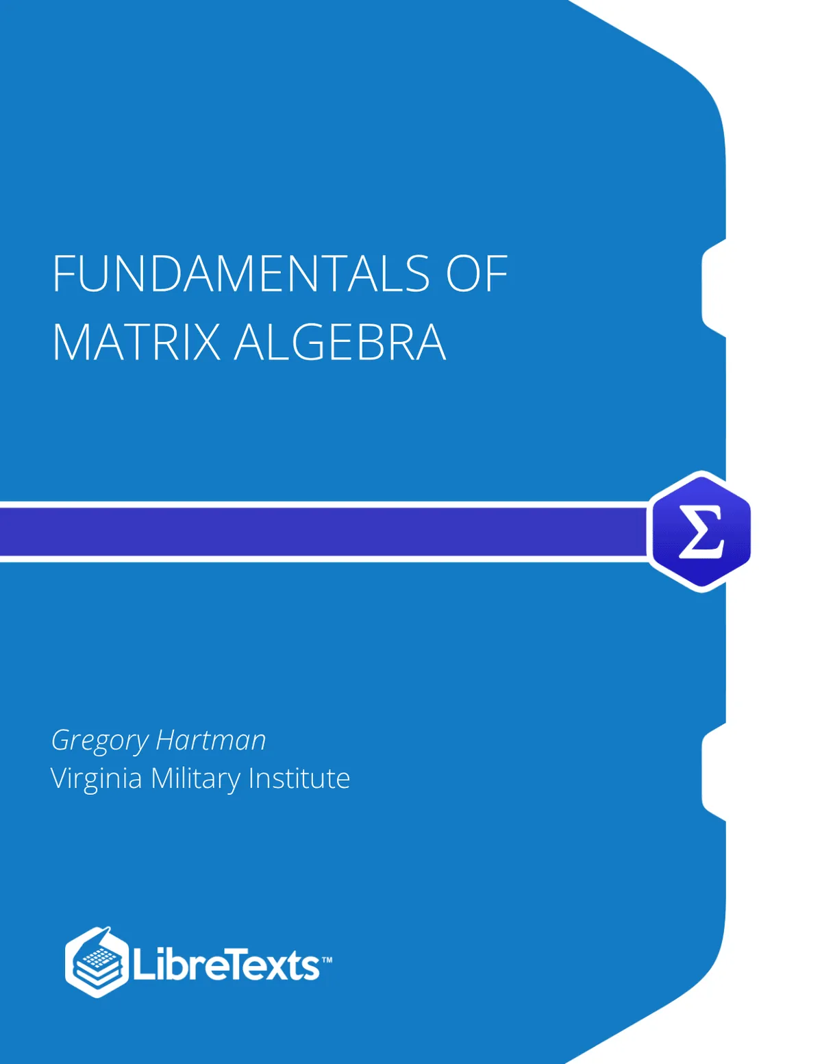 Fundamentals Of Matrix Algebra | AbS